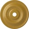 Ekena Millwork Jefferson Ceiling Medallion (Canopies up to 5"), 26 1/2"OD x 3 5/8"ID x 1 1/2"P, Iridescent Gold CM26JEIGS - alternate 1